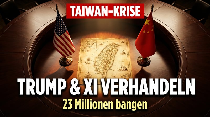 Taiwan im Schatten der Großmachtpolitik: Wie Trump und Xi über die Köpfe von 23 Millionen Menschen hinweg verhandeln