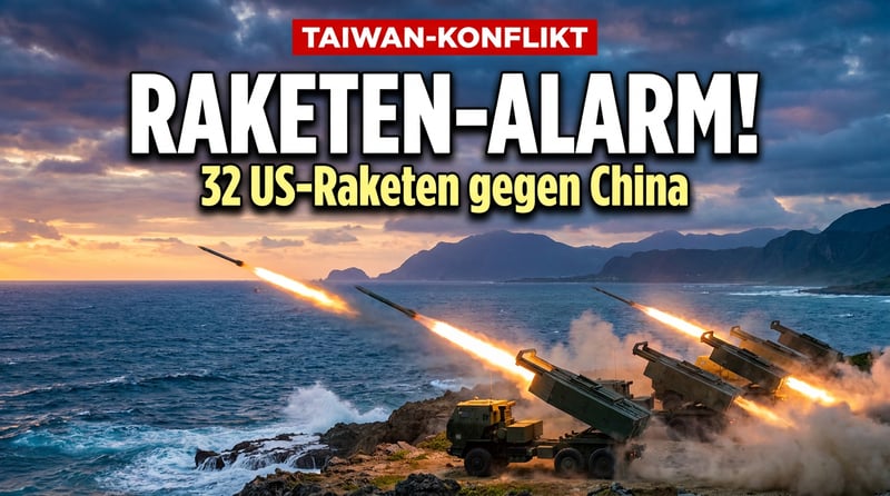 Taiwan zeigt Zähne: Erstmals US-Raketenwerfer direkt gegen China in Stellung gebracht