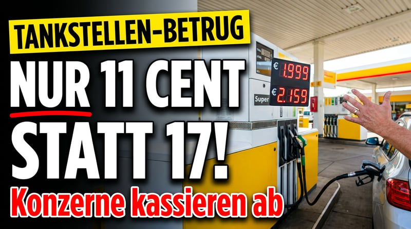 Tankrabatt-Schwindel: Wie die Mineralölkonzerne den deutschen Autofahrer austricksen