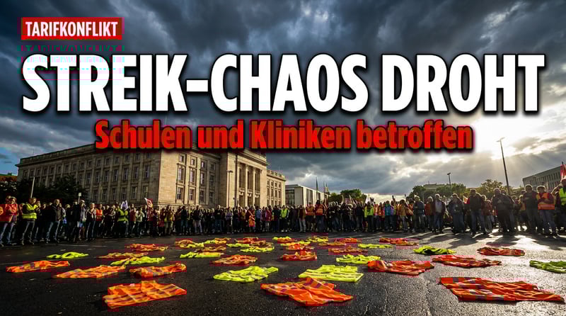 Tarifchaos im öffentlichen Dienst: Gewerkschaften drohen mit Eskalation