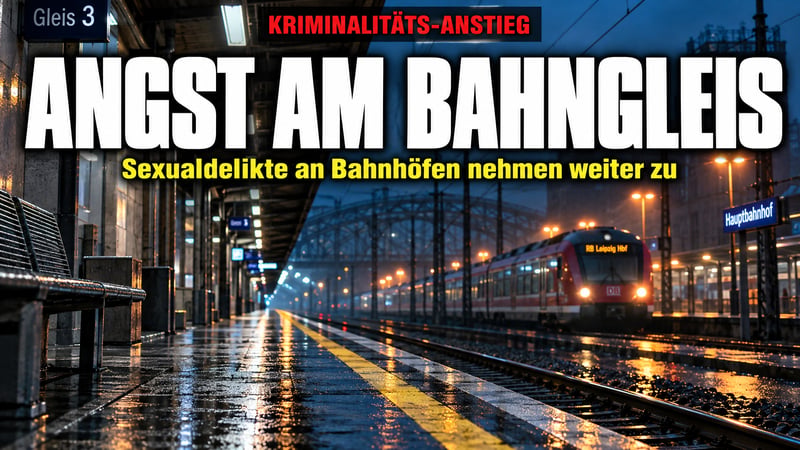 Tatort Bahnhof: Sexualdelikte steigen, keine Entwarnung in Sicht!