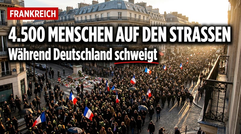 Tausende marschieren für Louis – während Deutschland zum Schweigen verurteilt bleibt