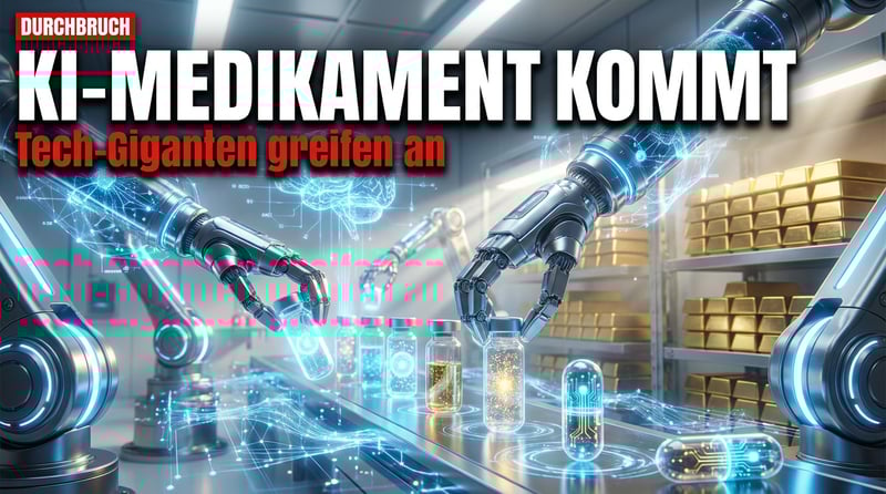 Technologie-Giganten drängen in die Pharmabranche: Der Kampf um das erste KI-Medikament