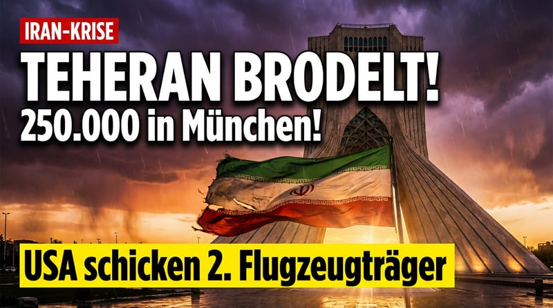 Teheran brodelt: Iraner rufen nach dem Schah – und Washington dreht die Daumenschrauben
