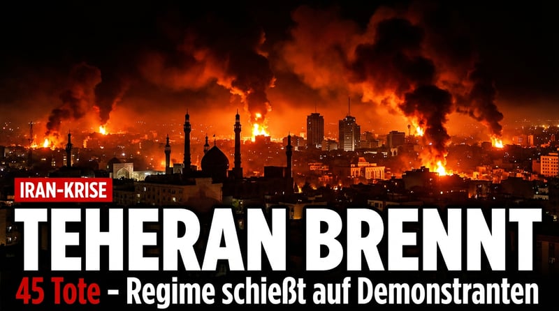 Teheran in Flammen: Chamenei geißelt sein eigenes Volk und droht Trump