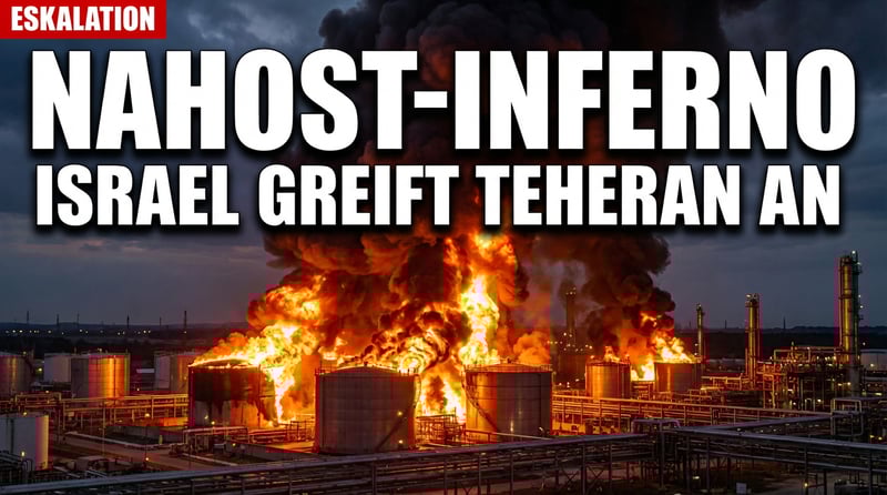 Teheran in Flammen: Israelische Luftangriffe auf iranische Ölanlagen eskalieren den Nahostkonflikt dramatisch