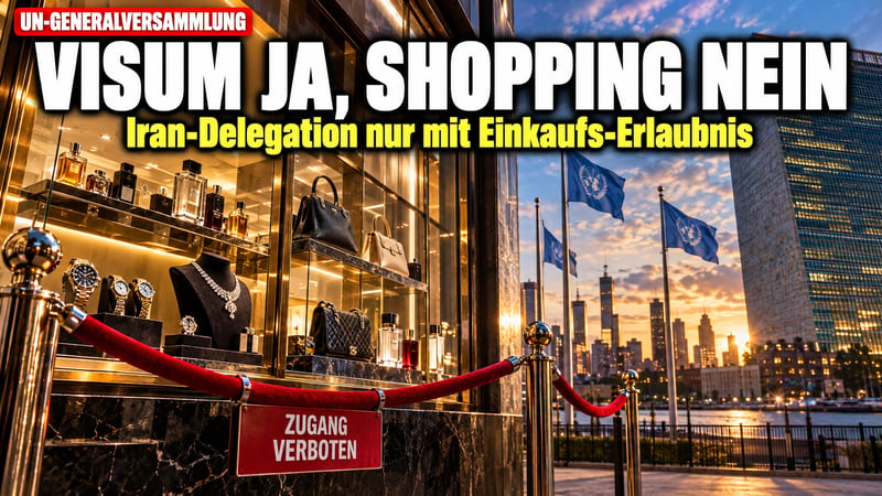 Teheran in New York: Einreise ja – Luxus-Shopping nur mit Erlaubnis