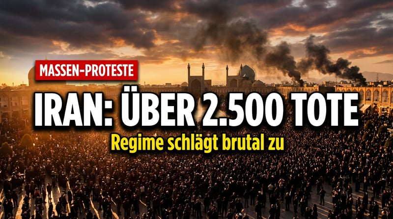 Teherans Schreckensherrschaft: Tausende Tote bei Massenprotesten im Iran