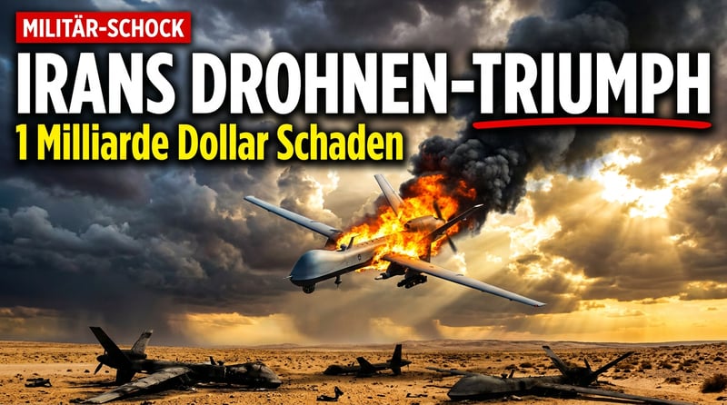 Teherans Triumph am Himmel: Iran pulverisiert ein Fünftel der US-Drohnenflotte