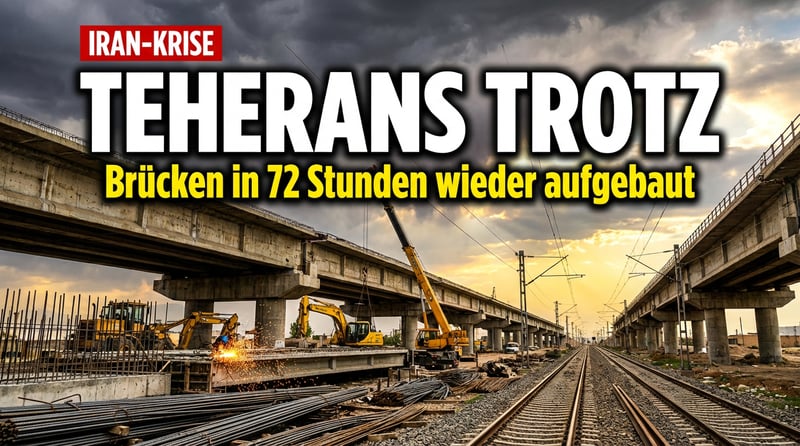 Teherans Trotz: Iran demonstriert Wiederaufbau-Tempo nach amerikanisch-israelischem Bombardement