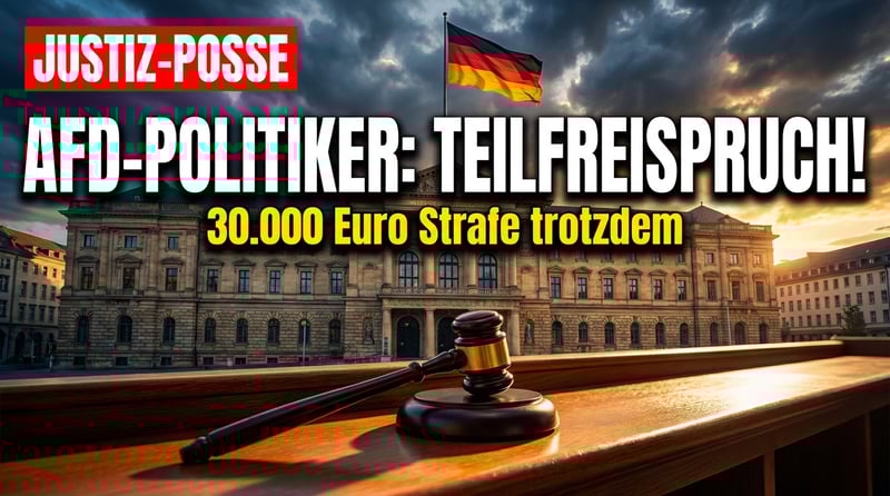 Teilfreispruch für AfD-Abgeordneten Halemba: Justizposse oder berechtigtes Urteil?