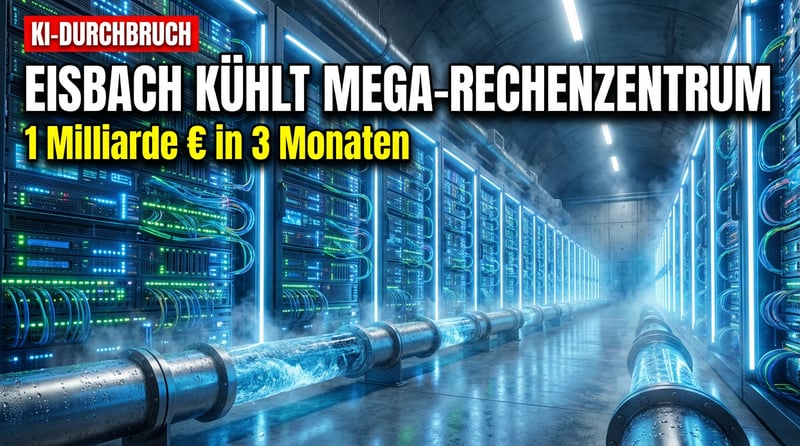 Telekom setzt auf Eisbach-Kühlung: Milliarden-Rechenzentrum am Englischen Garten eröffnet