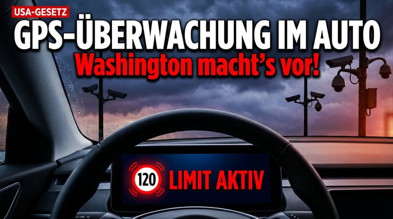 Tempo-Diktatur per GPS: Washington verwandelt Autos in elektronische Aufpasser