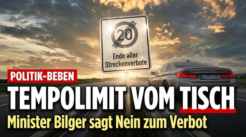 Tempolimit-Aus: Ein Verkehrsminister mit Rückgrat – und der ideologische Sturm, der nun folgt