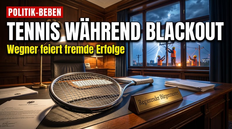 Tennis statt Krisenmanagement: Wegner klammert sich an sein Amt und feiert fremde Erfolge