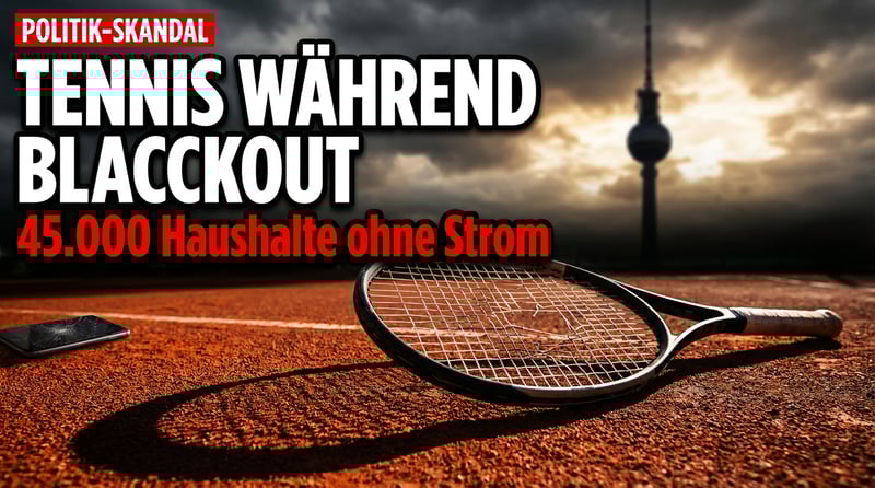 Tennismatch statt Krisenmanagement: Berlins Bürgermeister Wegner log die Öffentlichkeit dreist an