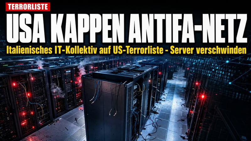 Terrorliste statt Toleranz: USA kappen der Antifa das digitale Rückgrat
