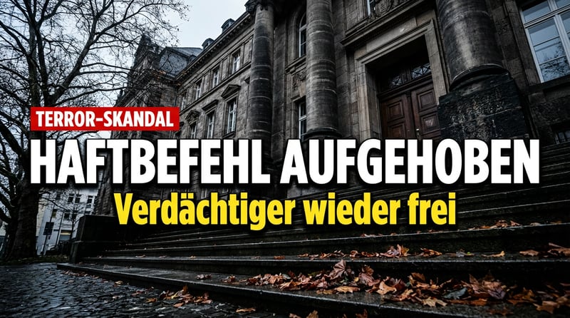 Terrorverdächtiger Ägypter auf freiem Fuß: Wenn Auflagen den Haftbefehl ersetzen