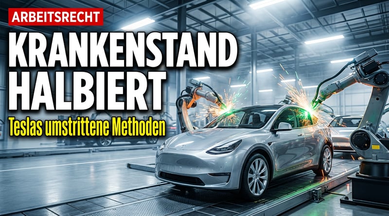 Tesla in Grünheide: Wie der Konzern den Krankenstand drastisch drückt – und welcher Druck dahintersteckt