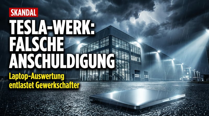 Tesla-Werk Grünheide: Haltlose Vorwürfe gegen Gewerkschafter entpuppen sich als Luftnummer