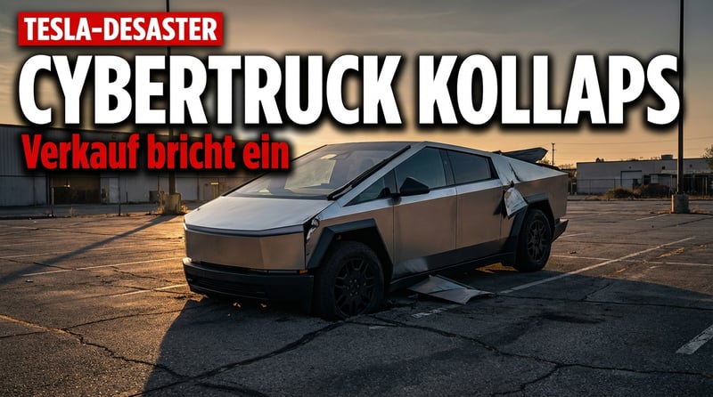 Teslas Cybertruck: Vom Hoffnungsträger zum Ladenhüter – Ein Desaster mit Ansage