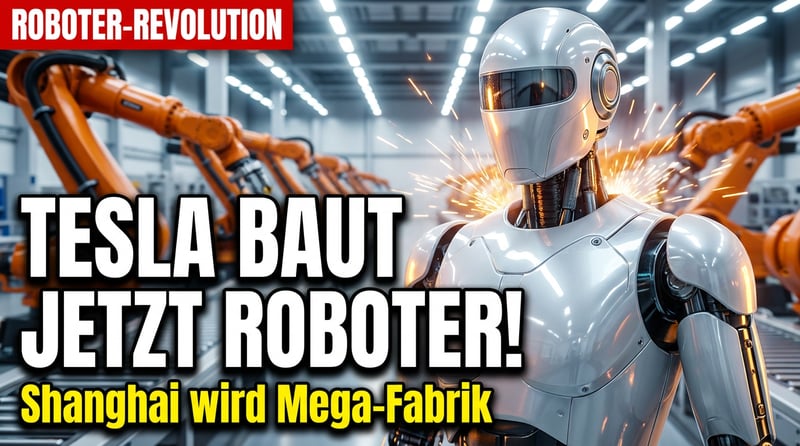 Teslas Roboter-Revolution: Shanghai wird zur Schlüsselfabrik für humanoide Maschinen