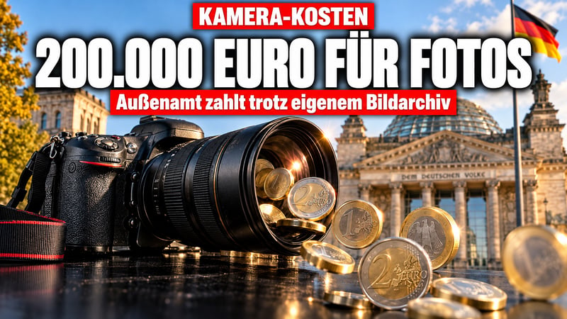 Teure Schnappschüsse: Außenamt zahlt fast 200.000 Euro an Fotografen!