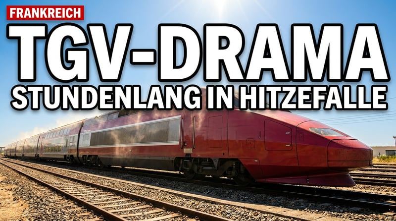 TGV-Desaster in Frankreich: Hunderte Passagiere stundenlang in stickigen Zügen gefangen