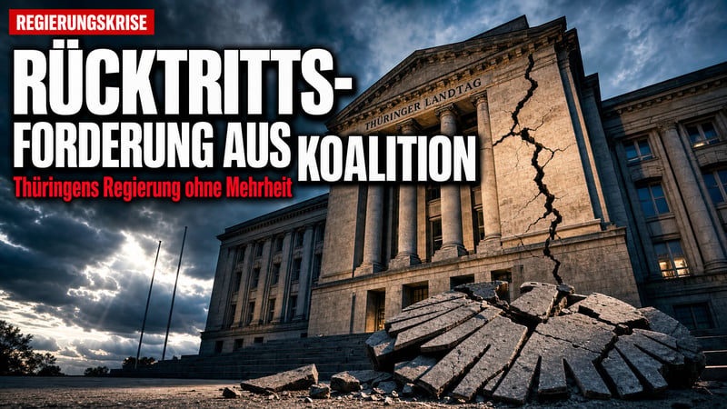 Thüringen wackelt: Jetzt fordert auch die Koalition Voigts Rücktritt