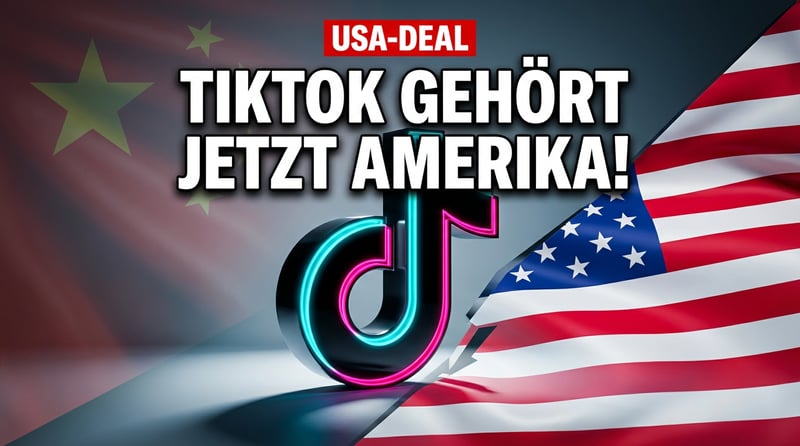 TikTok bleibt in Amerika: Trump feiert Deal als patriotischen Triumph