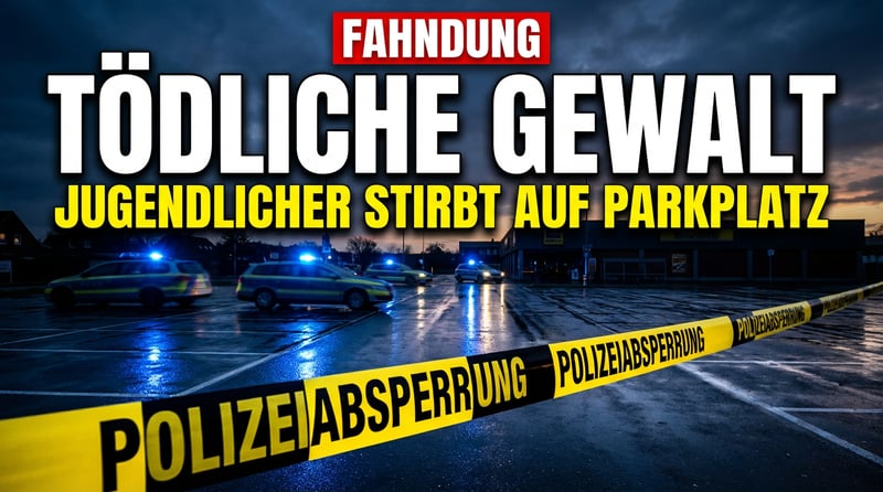 Tödliche Gewalt auf Supermarkt-Parkplatz: Jugendlicher in Eckernförde stirbt nach brutalem Streit