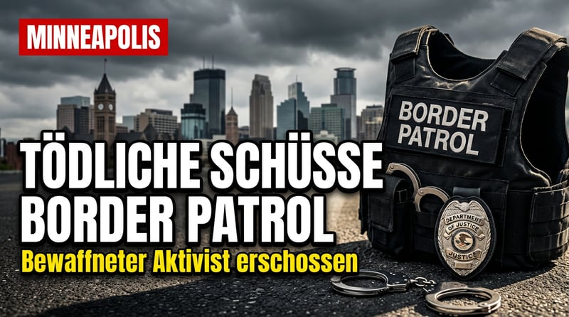 Tödliche Schüsse in Minneapolis: Bewaffneter Anti-ICE-Aktivist von Grenzschutzbeamten erschossen