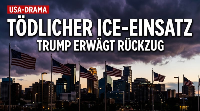 Tödlicher ICE-Einsatz in Minneapolis: Trump erwägt Rückzug der Bundesbeamten