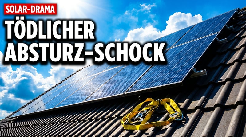Tödlicher Preis des Solarwahns: Wie der Photovoltaik-Boom Bauarbeiter in lebensgefährliche Höhen treibt