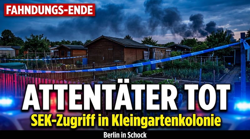 Tödlicher Schlusspunkt in der Kleingartenkolonie: Der Attentäter von Berlin ist tot – und die Fragen bleiben