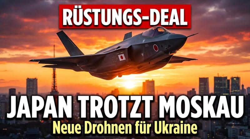 Tokio rüstet auf: Japanischer Drohnenkonzern trotzt Moskaus Drohgebärden mit zweitem Ukraine-Deal