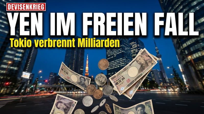 Tokios Verzweiflungstat: Japan stürzt sich in den Devisenkrieg, um den Yen vor dem Absturz zu retten