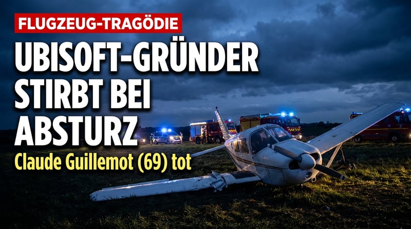 Tragisches Ende eines Pioniers: Ubisoft-Mitgründer Claude Guillemot stirbt bei Flugzeugabsturz