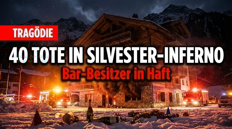 Tragödie von Crans-Montana: Bar-Besitzer nach Silvester-Inferno in Untersuchungshaft