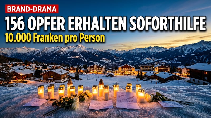 Tragödie von Crans-Montana: Schweizer Behörden zahlen Soforthilfe an 156 Opfer