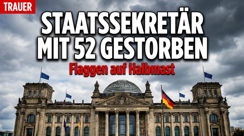 Trauer im Bundestag: SPD-Staatssekretär Carsten Träger mit nur 52 Jahren verstorben