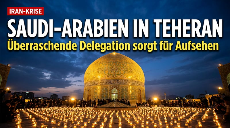 Trauerzeremonien in Teheran: Überraschende saudische Delegation sorgt für diplomatisches Aufsehen