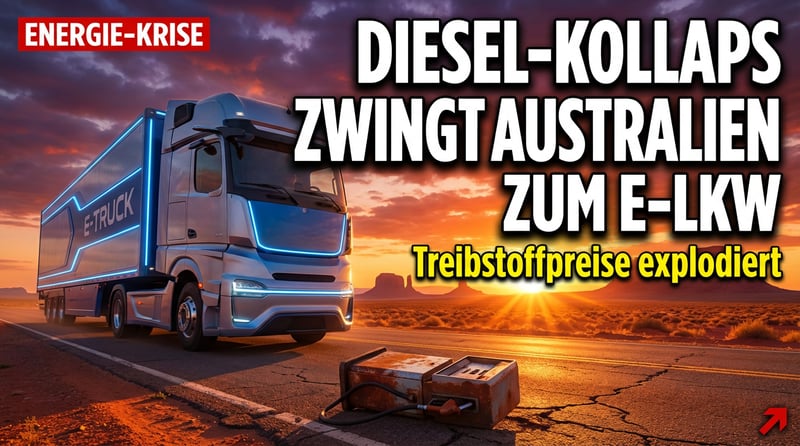 Treibstoffkrise zwingt Australien zum Umdenken: Elektro-Lkw erleben Boom