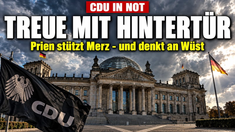 Treueschwur mit Hintertür: Prien stützt Merz und denkt an Wüst