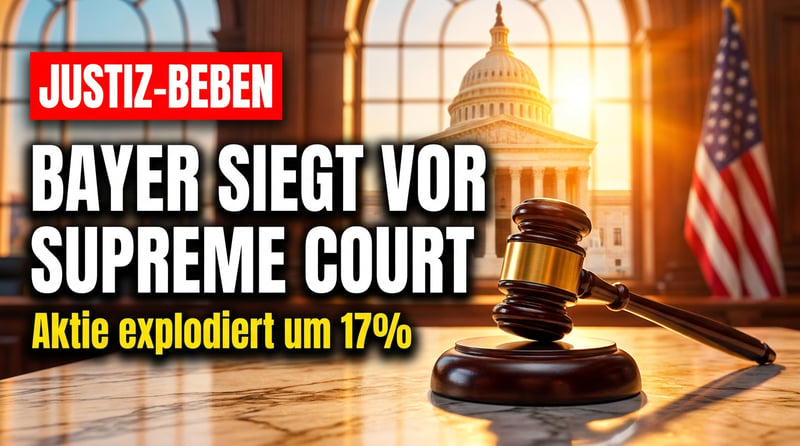 Triumph in Washington: Bayer zwingt US-Justiz in die Knie – ein später Sieg im Glyphosat-Krieg