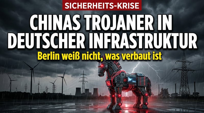 Trojanisches Pferd aus Fernost: Berlin tappt bei Chinas Technik in der kritischen Infrastruktur völlig im Dunkeln