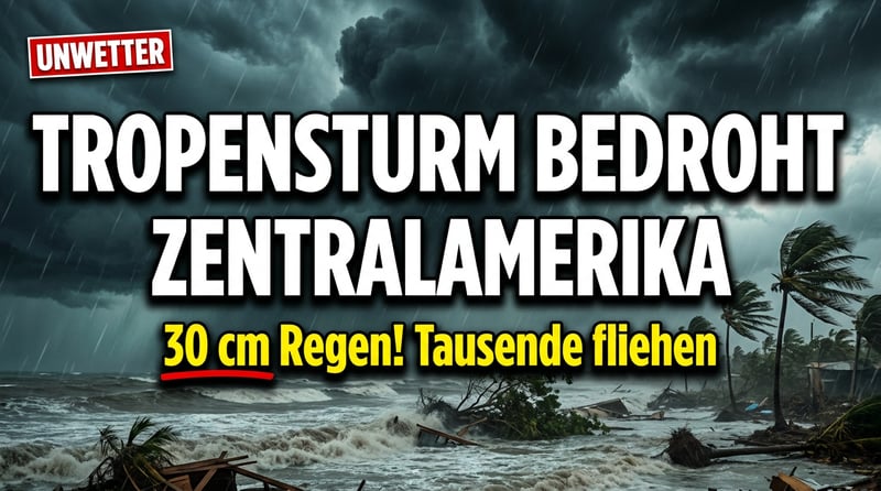 Tropensturm „Cristina“ bedroht Zentralamerika: Wenn die Naturgewalten zur Bewährungsprobe werden