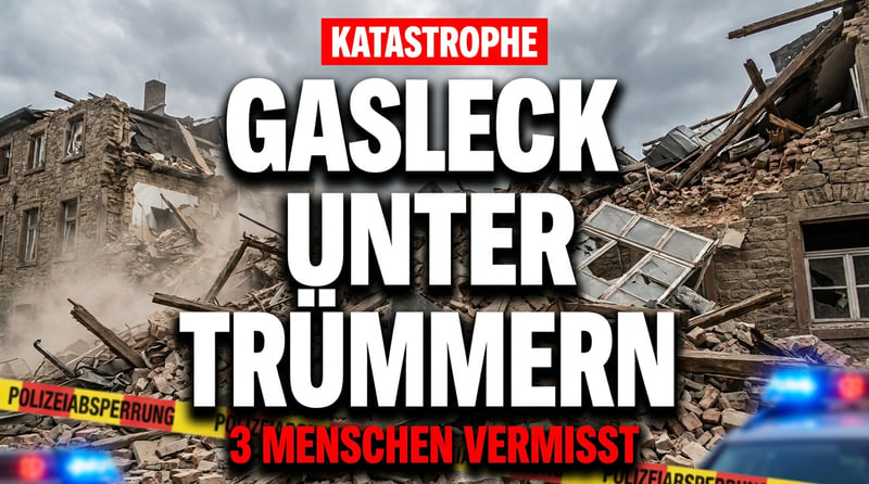 Trümmer in Görlitz: Drei Menschen weiter vermisst – Gasleck unter den Ruinen