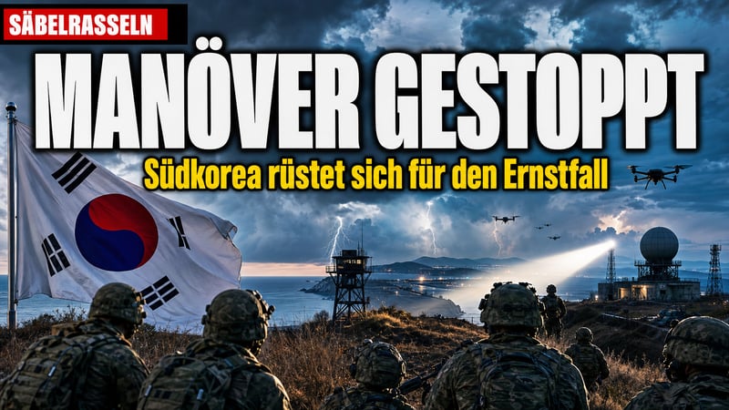 Trump bremst Manöver aus – Südkorea rüstet sich für den Ernstfall