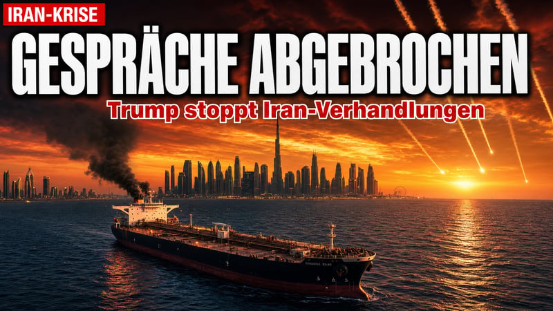 Trump bricht Iran-Gespräche ab: "Erwürgen" statt Verhandeln!